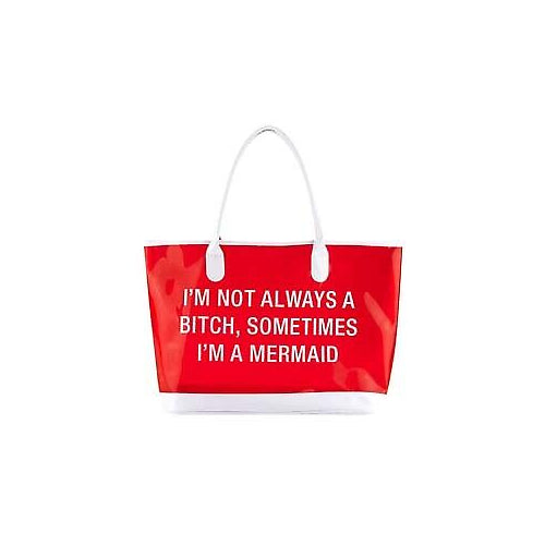 About Face Designs Beach Bag Mermaid