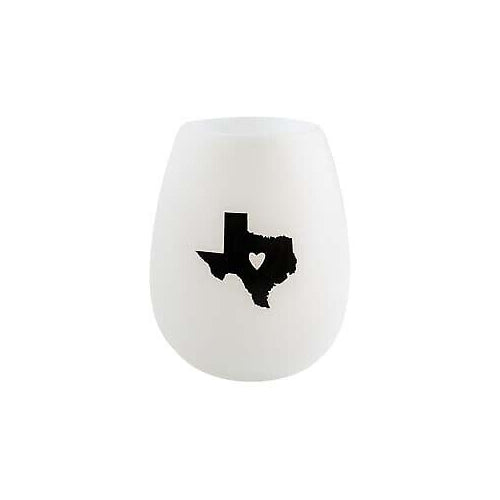 About Face Designs Texas Silicone Wine Glass