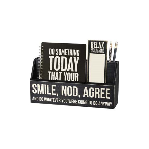 Primitives Desk Organizer - Do Whatever