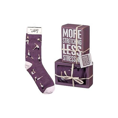 Primitives Box Sign & Sock Set - More Stretching