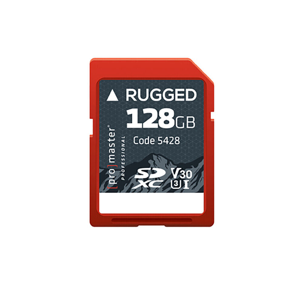 Promaster SDXC 128GB Rugged UHS-I
