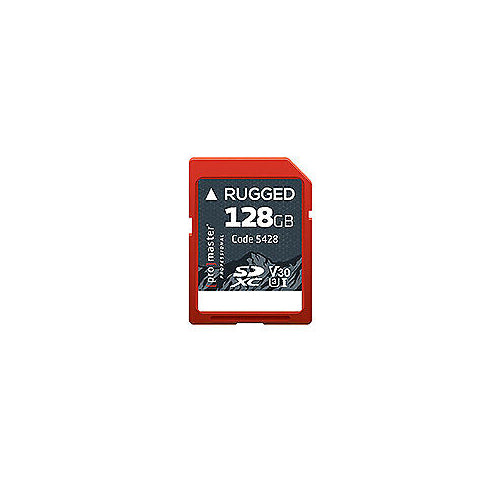 Promaster SDXC 128GB Rugged UHS-I