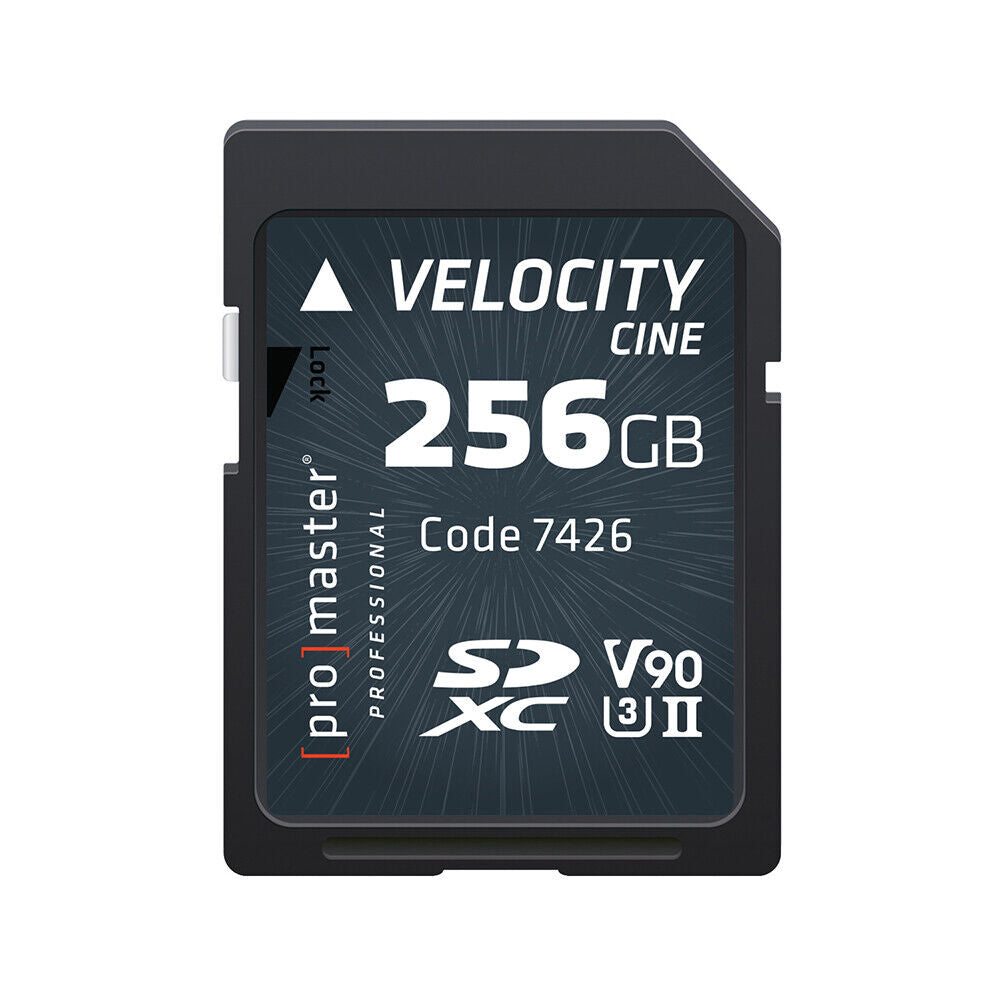 Promaster 256GB SDXC Velocity CINE