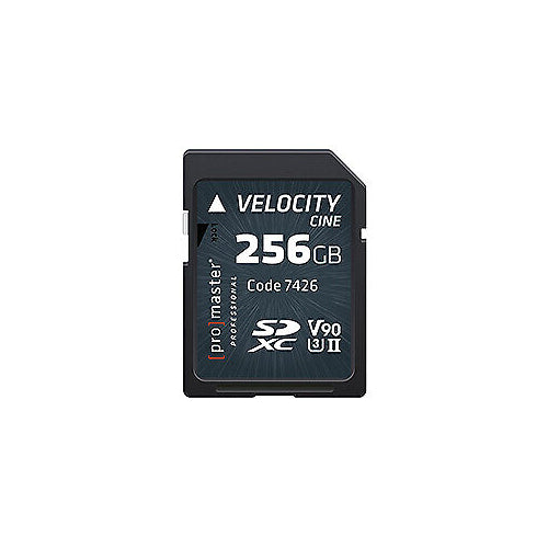 Promaster 256GB SDXC Velocity CINE