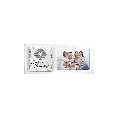 Malden 4x6 Blessed Our Family Galvanized Frame