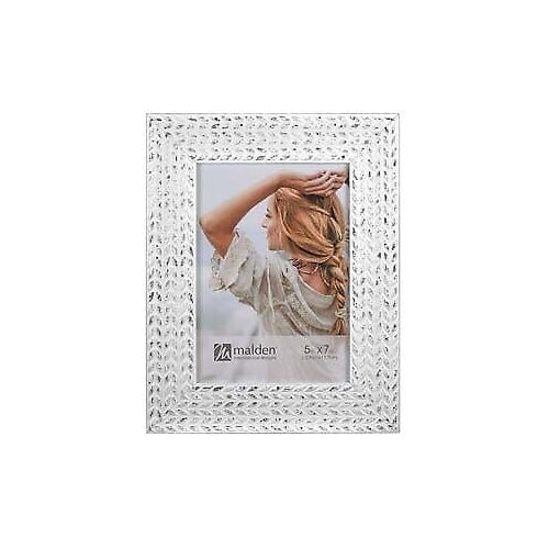 Malden 5x7 White Wheat Frame