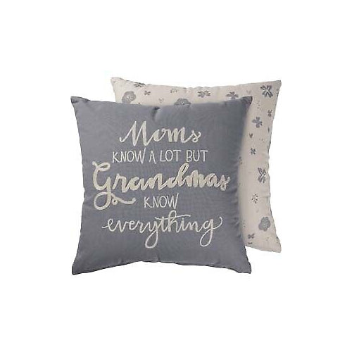 Primitives Pillow - Moms Know A Lot But Grandmas