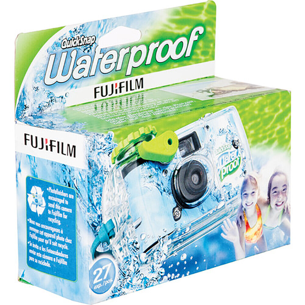 Fujifilm Quicksnap 800 Waterproof 35mm Disposable Camera - 27 Exposures