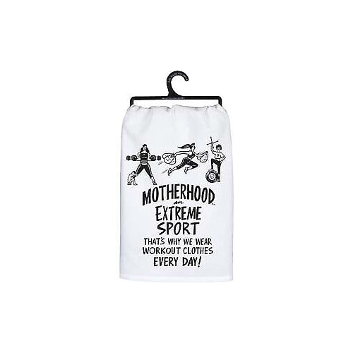 Primitives Kitchen Towel - Motherhood An Extreme Sport