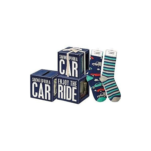 Primitives Bank & Socks Set - Saving Up For A Car