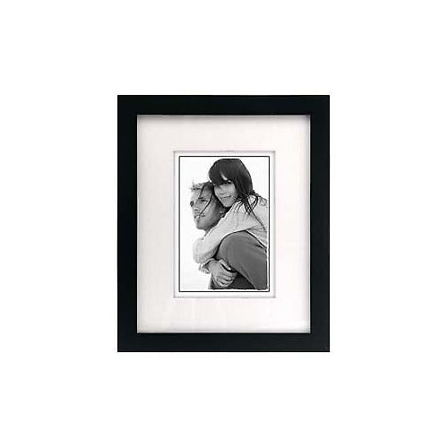 Malden 5x7 Linear Black with Mat