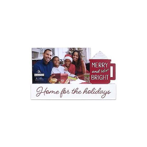 Malden Home for the Holidays 4x6 Frame