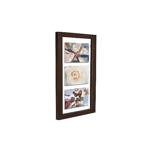 Malden 3-Op. Walnut Float 8X16 Frame