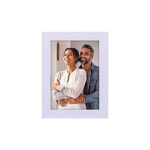 Malden 4X6 Linear-Lilac Driftwood Frame