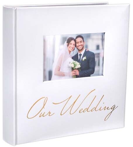 Malden 2-Up Our Wedding Bookbound Album