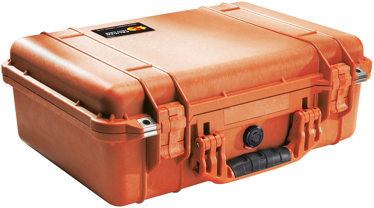 Pelican 1500EMS Case with EMS Organizer and Dividers (Orange)