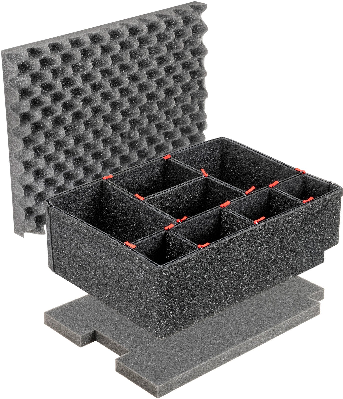 Pelican 1560 Waterproof Case with TrekPak Insert (Black)