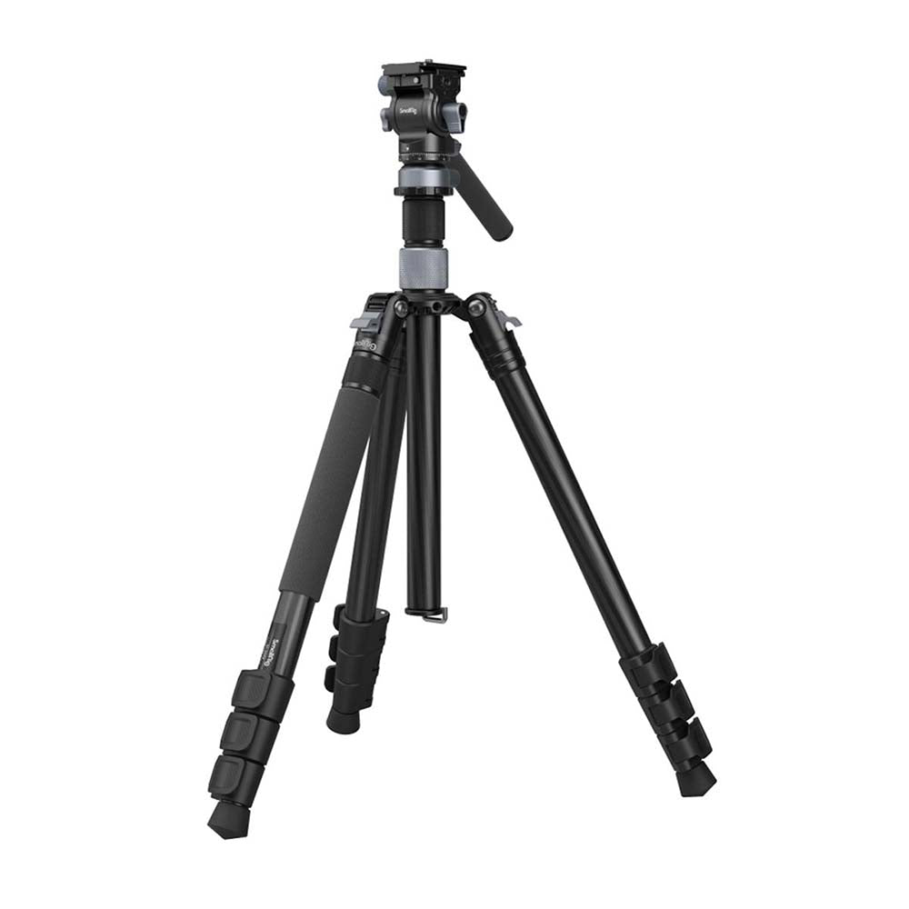 SmallRig 4-Section Carbon Fiber Travel Tripod