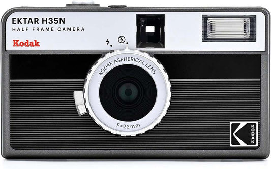 Kodak EKTAR H35N Half Frame Film Camera (Black)