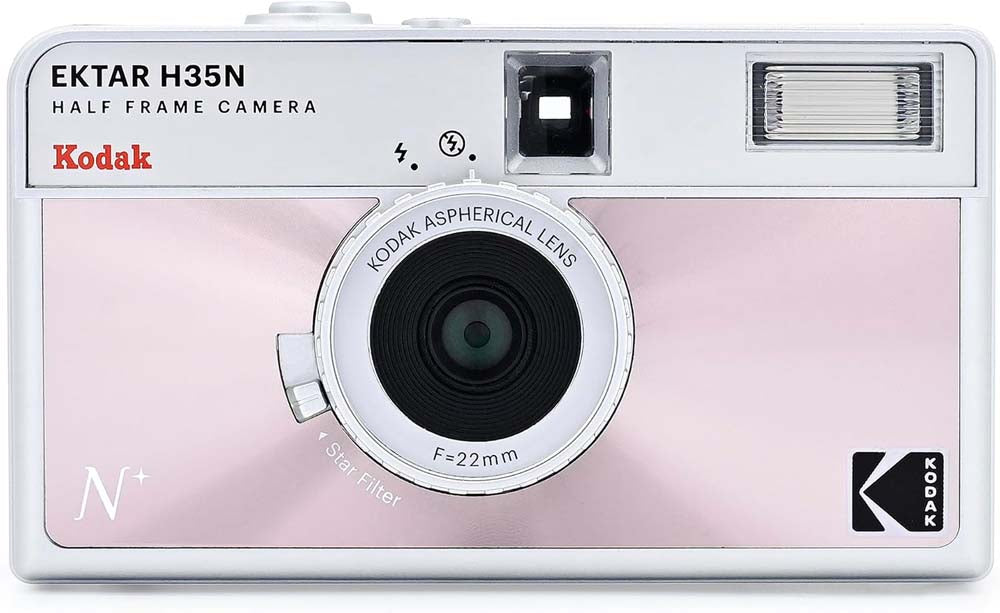 Kodak EKTAR H35N Half Frame Film Camera (Pink)
