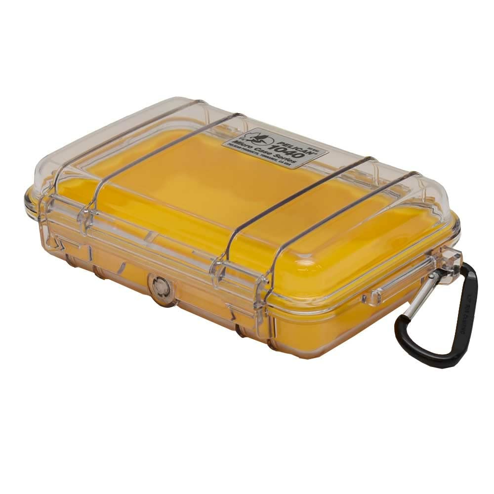 Pelican 1040 Micro Case (Clear Yellow)