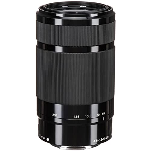Sony 55-210mm f/4.5-6.3 OSS E-Mount Lens (Black)