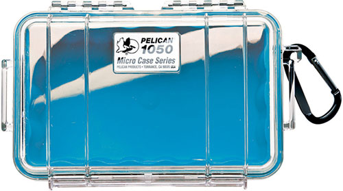 Pelican 1050 Micro Case (Clear Blue)