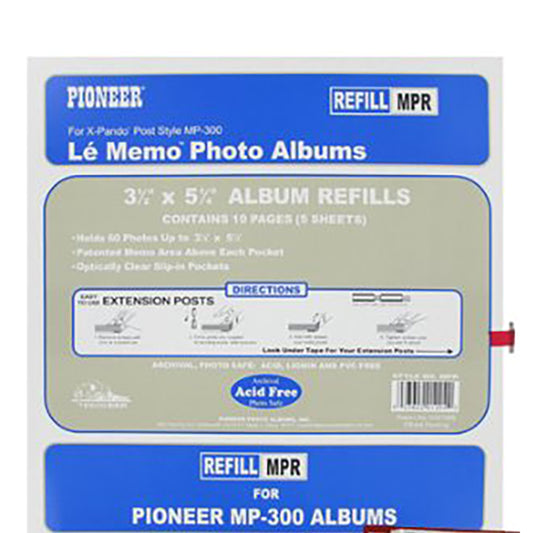 Pioneer Full Size Memo Pocket Album Refill-MPR