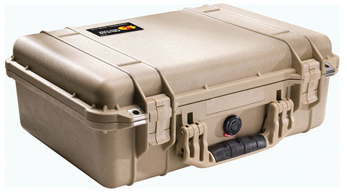 Pelican 1500 Case with Foam (Desert Tan)