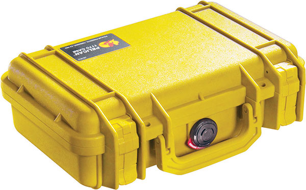 Pelican 1170 Case with Foam (Yellow)