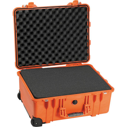 Pelican 1560 Case with Foam (Orange)