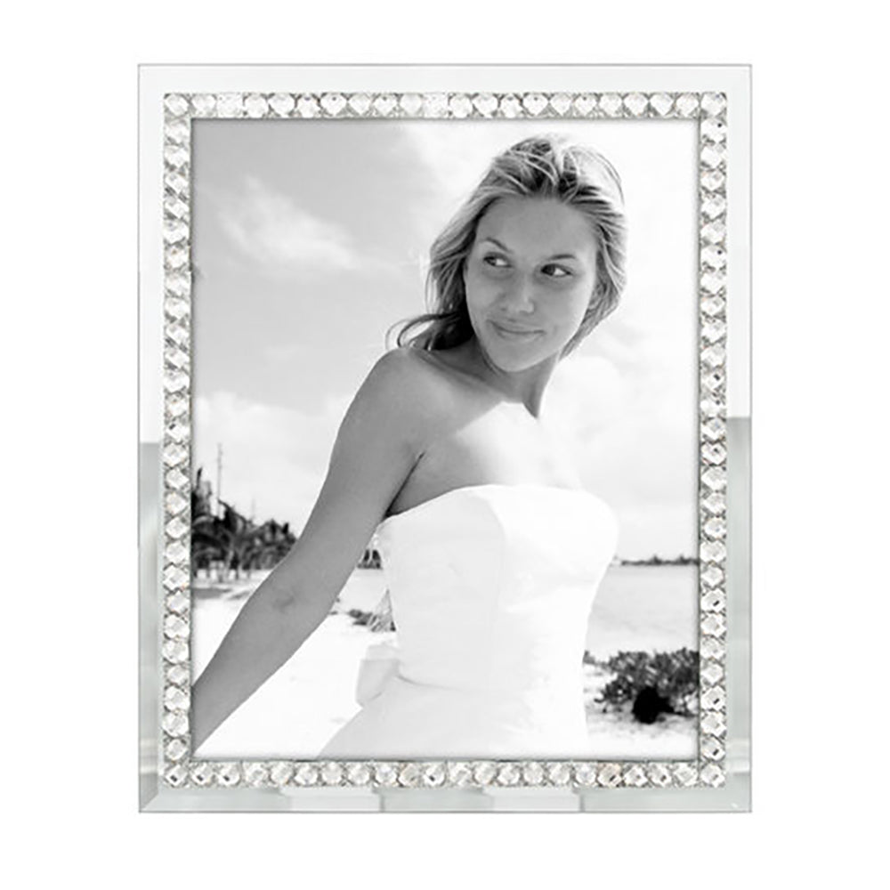 Malden Brilliance Jewel Mirror Picture Frame, 8x10 inch