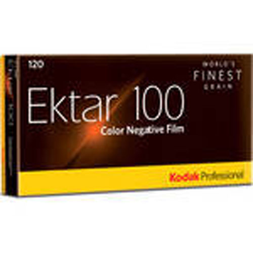 Kodak 120 Ektar 100 Color Negative (Print) Film - Pro Pack 5 Rolls