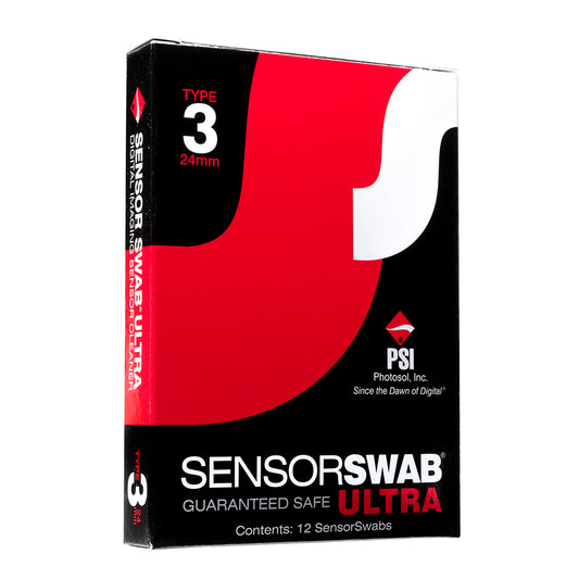 Photographic Solutions Sensor Swab Ultra Type 3 Box of 12