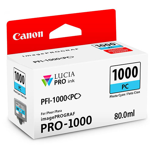 Canon PFI-1000 PC LUCIA PRO Photo Cyan Ink Tank (80ml)