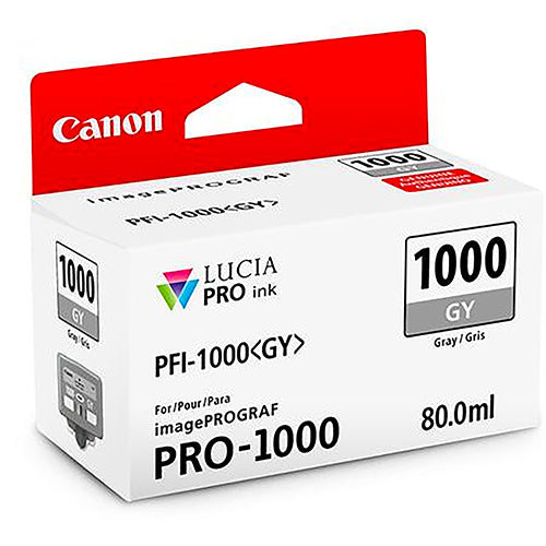Canon PFI-1000 GY LUCIA PRO Gray Ink Tank (80ml)