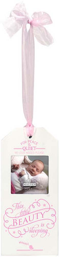 Malden 3x3 Sleeping Beauty Pink Door Tag
