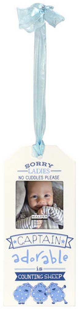 Malden 3x3 Captain Adorable Photo Door Tag