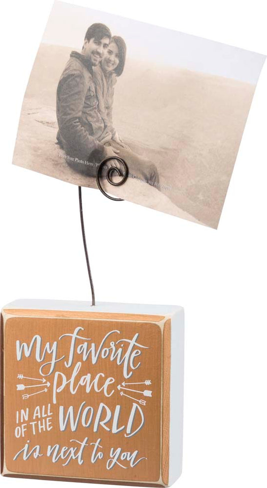 Primitives Next to You Photo Block