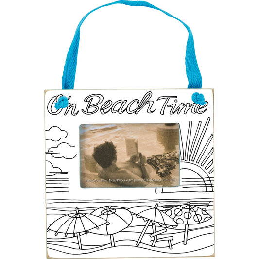 Primitives On Beach Time Mini Frame