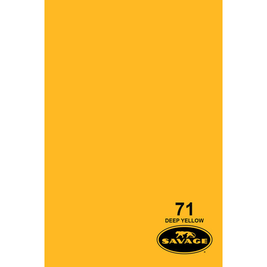 Savage Seamless Background Paper 26" x 12 yd Deep Yellow