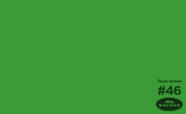 Savage Seamless Background Paper 26" x 12 yd Tech Green (Chromakey)