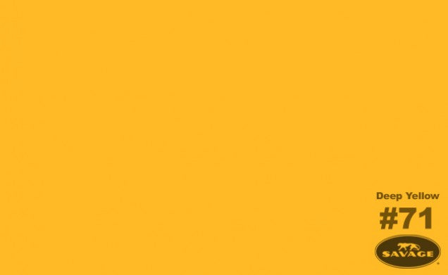 Savage Seamless Background Paper 53" x 12 yd Deep Yellow
