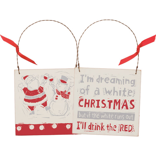 Primitives Drink The Red Ornament