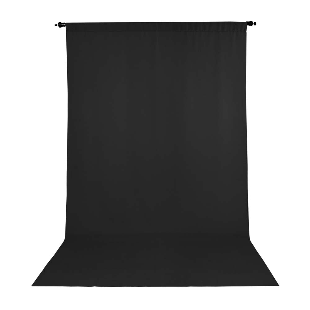 Promaster Wrinkle Resistant Backdrop 10'x20' - Black