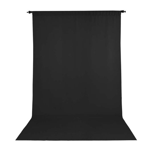 Promaster Wrinkle Resistant Backdrop 10'x20' - Black