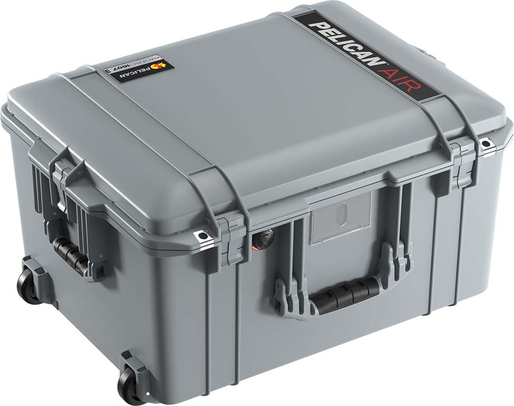 Pelican 1607Air Case without Foam - Silver