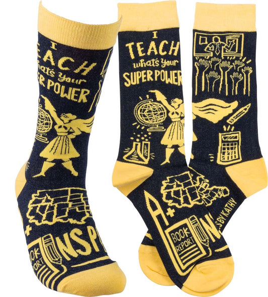 Primitives Socks -I Teach