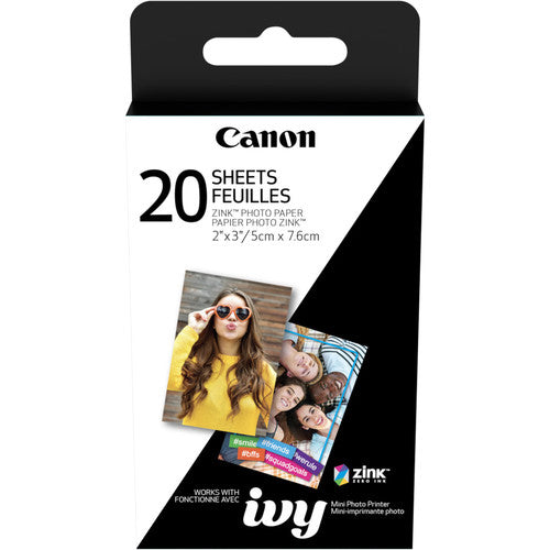 Canon ZINK Photo Paper Pack for PV-123 - 20 Sheets IVY