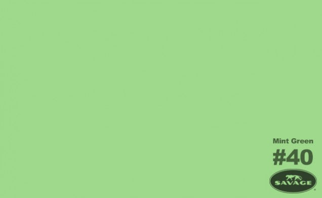 Savage Seamless Background Paper 86" x 12 yd Mint Green
